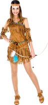 dressforfun - vrouwenkostuum indianenvrouw sexy Cheyenne S - verkleedkleding kostuum halloween verkleden feestkleding carnavalskleding carnaval feestkledij partykleding - 300549