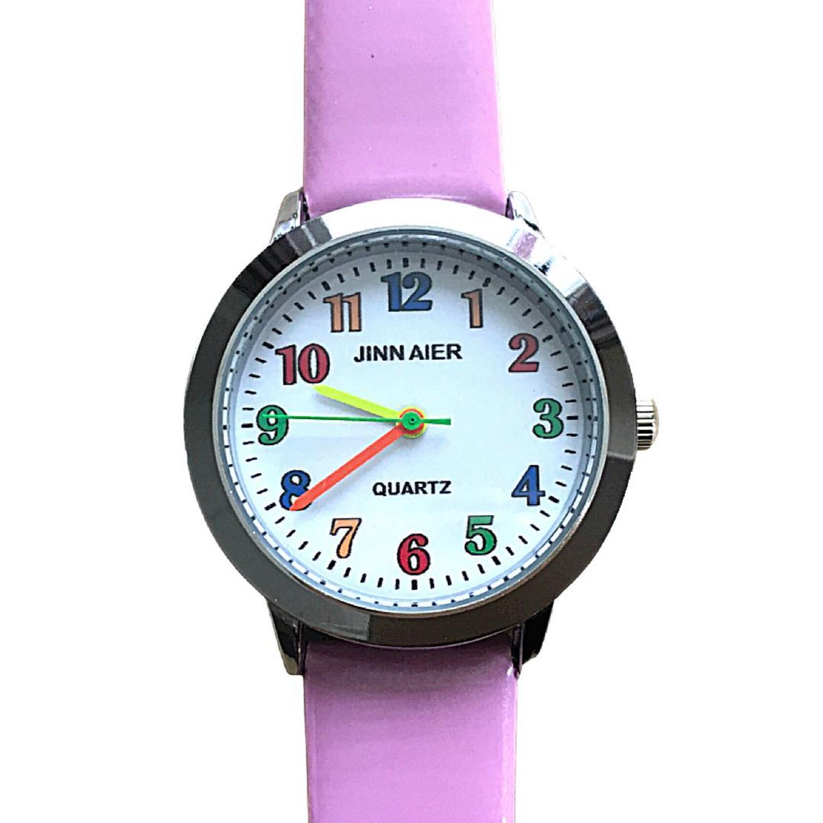 Horloge Jinn Aier -roze-kinderen-Charme Bijoux