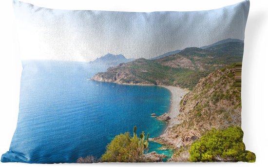 Coussins d'extérieur - Jardin - Côte française près de la Méditerranée - 60x40 cm