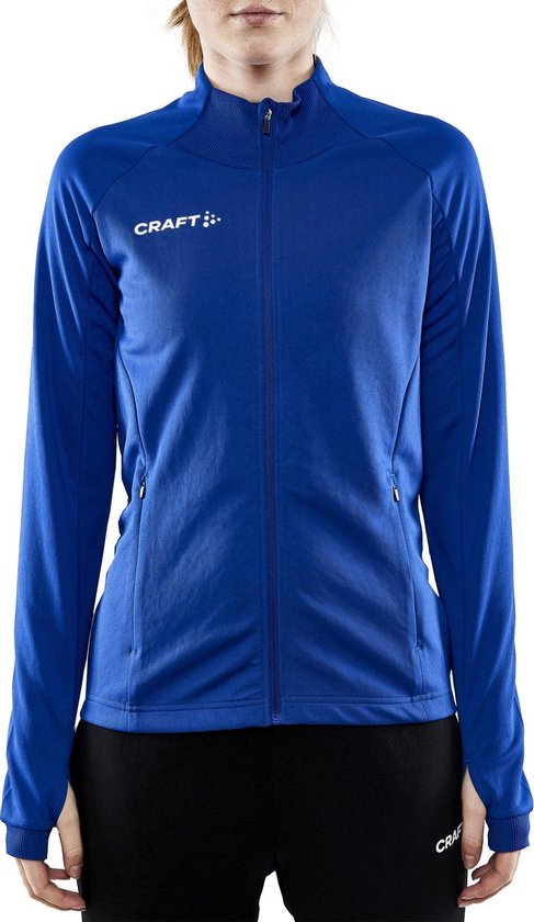 Craft Craft Evolve Full Zip Sportvest - Maat M  - Vrouwen - blauw