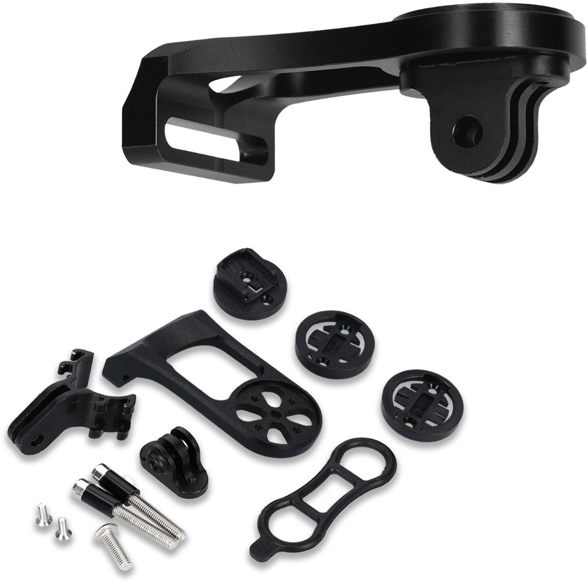 Bol.com kwmobile houder geschikt voor Garmin Edge / Bryton Rider / CatEye - Fietshouder voor navigatiesysteem - Stuurhouder in z... aanbieding