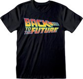 BACK TO THE FUTURE LOGO T-Shirt S
