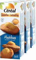 3x Cereal Madeleines Glutenvrij En Lactosevrij 180 gr