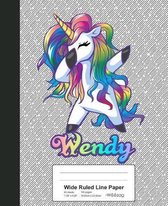 Wide Ruled Line Paper
