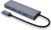ACROPAQ U3 - Aluminium USB-C HUB 4-in-1