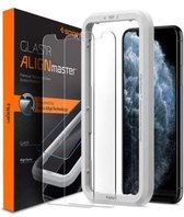 Spigen - Apple iPhone 11 Pro Max - Glas tR AlignMaster Met Montage Frame 2
