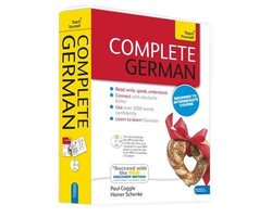 Omslag van Complete German Book & CD Pack Teach You