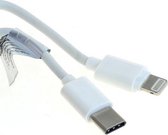 USB kabel - USB-C naar Apple Lightning - 1 meter