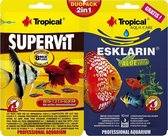 Tropical DUOPACK 2in1 SUPERVIT 12G + ESKLARIN 10ML | Aquarium Visvoer