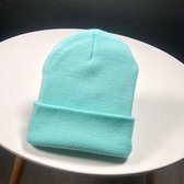 - Modieus - Warme - Muts - Beanie - Fashion - Mint - Groen -