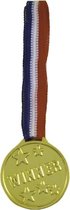 Uitdeelcadeautjes Medailles Goud 13cm 5st