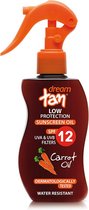 Pharmaid Dream Tan Zonnebrand Spray Wortelolie Lage bescherming SPF 12 150ml | Zonnebrand
