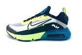 Nike Air Max 2090 (GS) - White/Black/Volt/Valerian Blue - Maat 38.5