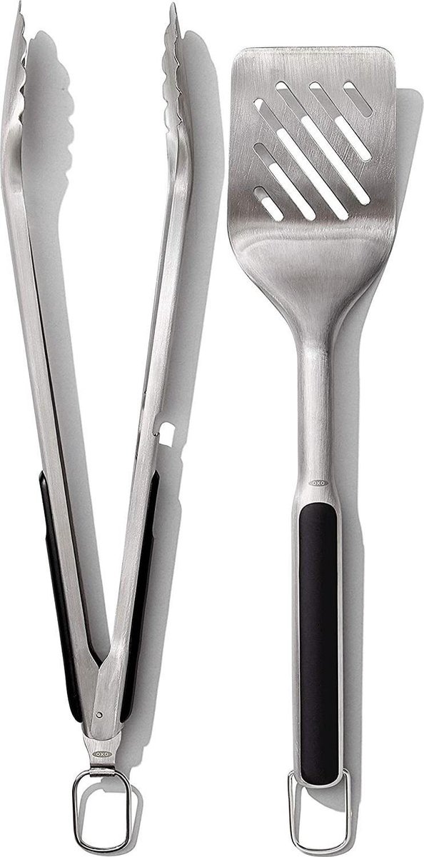 Barbecueset met bakspaan en tang - Good Grips
