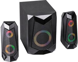 Tracer Hi Cube Rgb Flow 2 1 Speakers Voor Laptop En Telefoon Met Bluetooth En Krachtige Bas