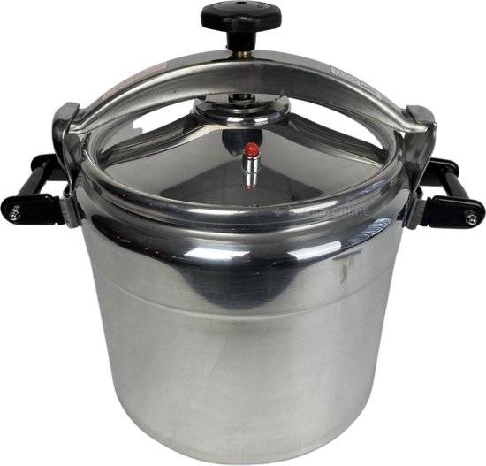 Bavary Snelkookpan - 30 Liter - Aluminium - Ø 32 cm - Niet geschikt