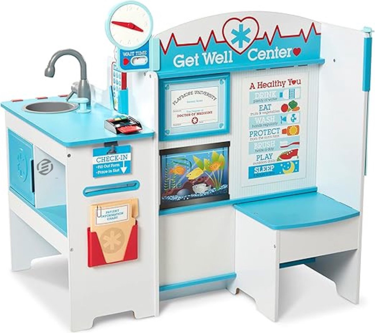 Equivera Dokterset Speelgoed - Doktersset - Speelgoed Doktersset - Dokterskoffer - Rollenspel - Cadeau