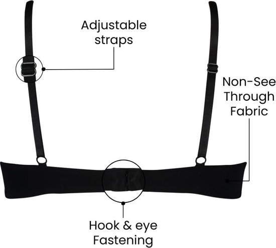 Voorgevormde beugel bh Plunge