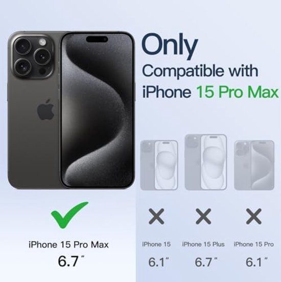 Coque transparente souple pour iPhone 15 Pro Max 6,7 pouces, Protection complète de l'objectif de l'appareil photo, compatible avec le chargement sans fil MagSafe, coque en TPU galvanisé