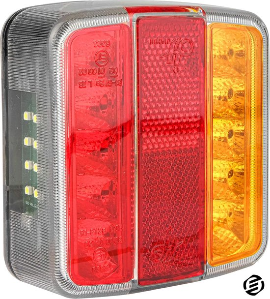 Equivera Siècle des Lumières de remorque - Set Siècle des Lumières de remorque - Éclairage de remorque - Siècle des Lumières de remorque