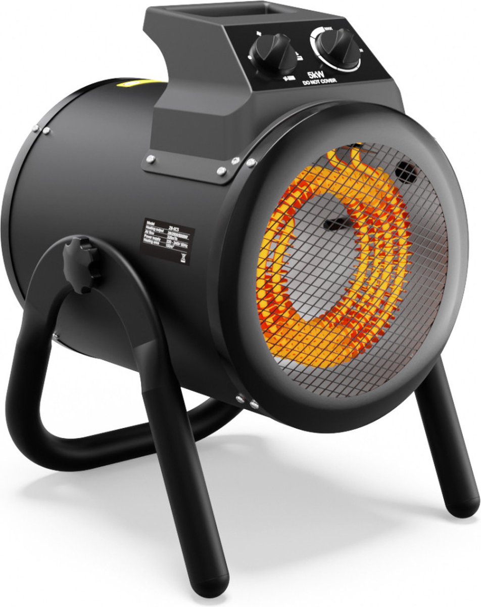 Bol.com Elektrische Heater 2500 - 5000 Watt (400 Volt) aanbieding
