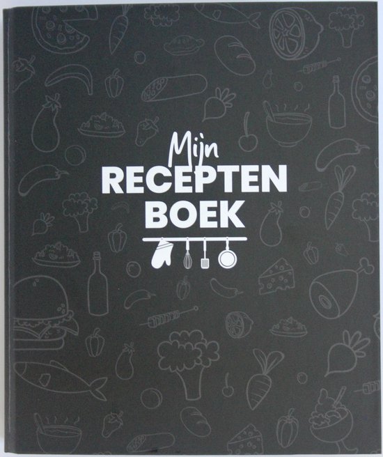 Receptenmap - A5 formaat - mijn receptenboek - kookboek om zelf te vullen - recepten verzamelmap - kookschrift - eetsmaakvol.nl