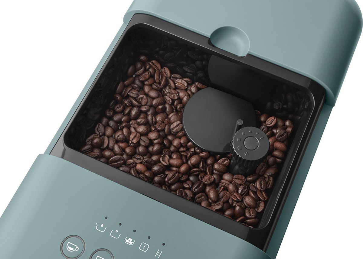 SMEG BCC12EGMEU Volautomatische Espressomachine Emerald - afbeelding 3