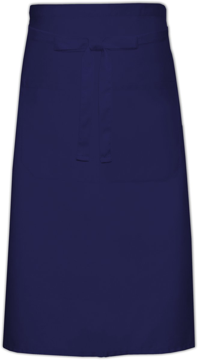 Kokssloof met zak - Navy - 70 x 100 cm - Link Kitchen Wear