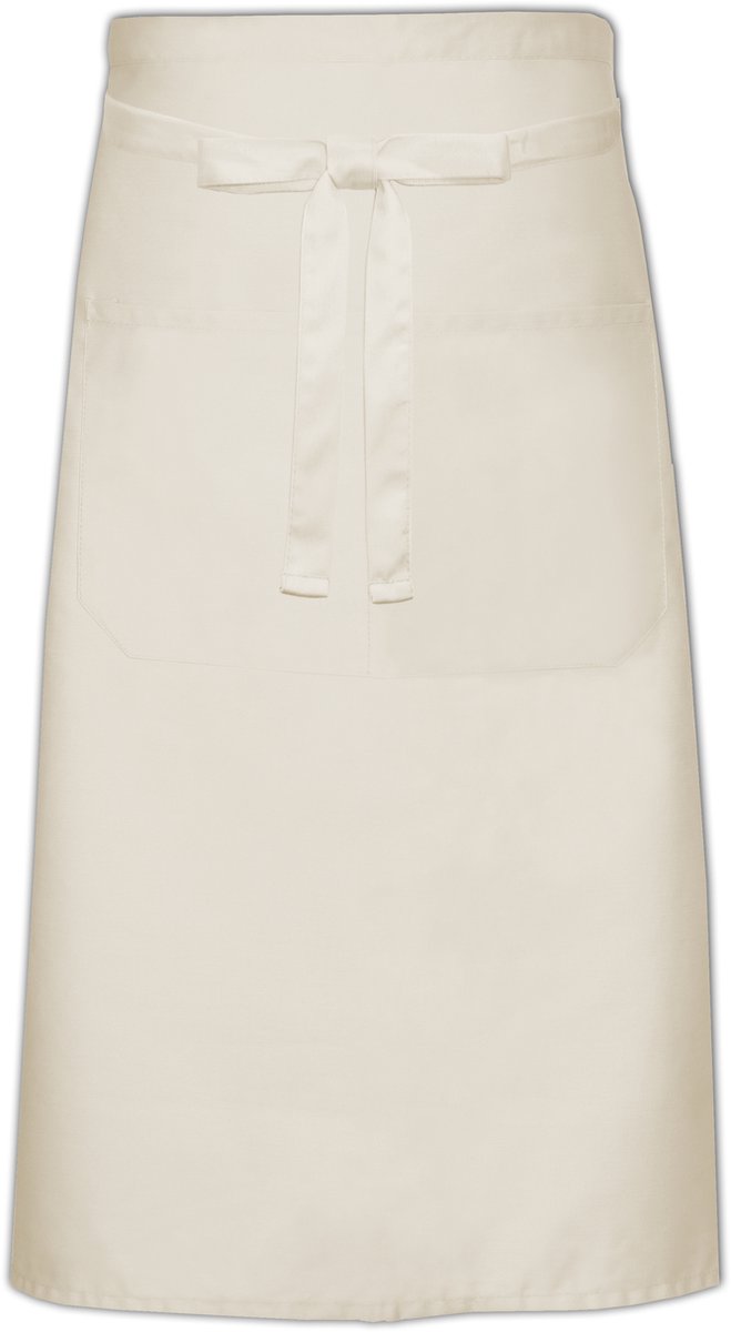 Kokssloof met zak - Naturel - 70 x 100 cm - Link Kitchen Wear