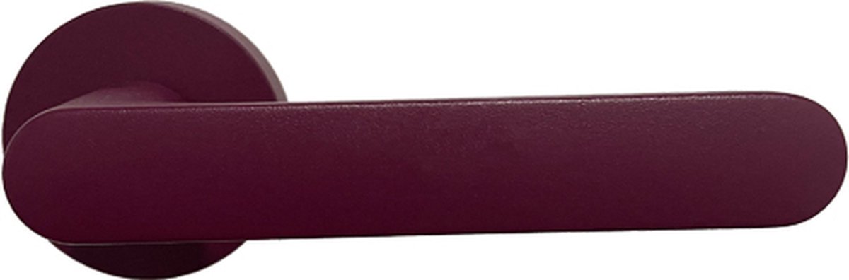 Deurkruk One - Colombo Design Mood Collection - Claret Violet - rond rozet - set