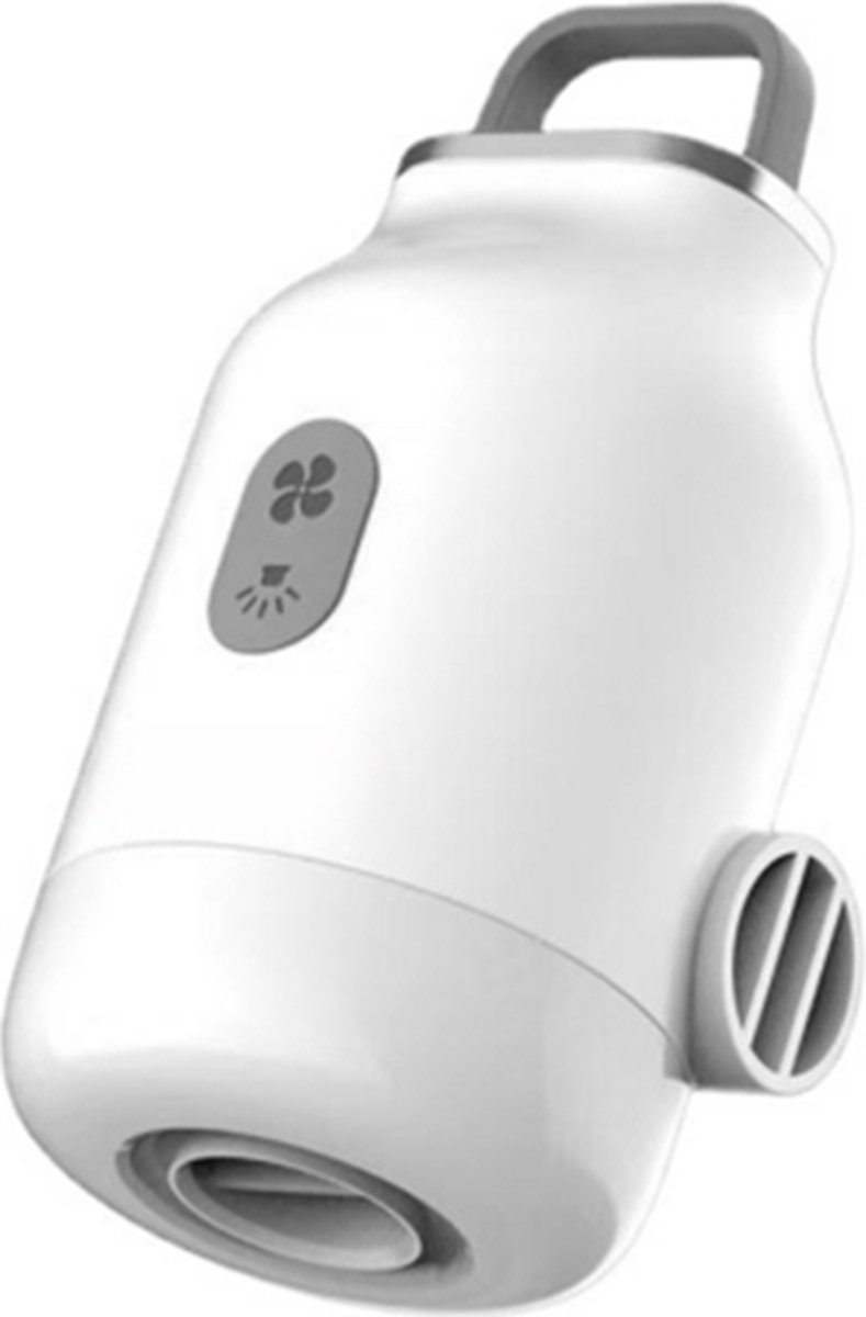 Lopoleis® Tiny Airpump met Accu – Elektrische luchtpomp – Oplaadbare luchtbedpomp, Zwembad, Kamperen – Inblaas/Uitblaas – LED-verlichting