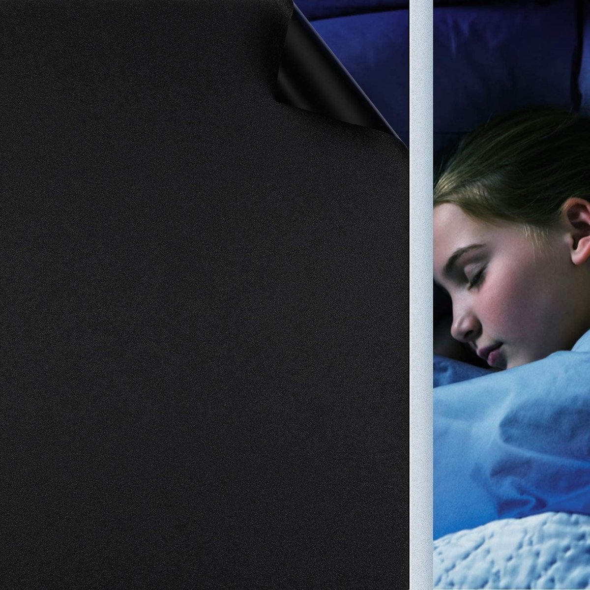 Solacis Privacy Folie Raam - Raamfolie - Folie Raam - Zichtwerend - Anti Inkijk Raamfolie - Must have voor uw privacy! zwart