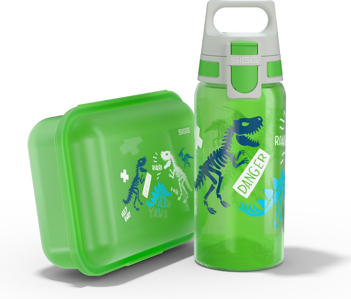 SIGG schoolset lunchbox drinkfles Jurassica - kindvriendelijk - BPA-vrij.