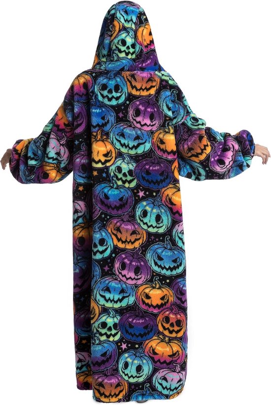 Ecomono Oversized hoodie sweatshirt, super zachte en warme sherpa-deken met mouwen en capuchon, reuze-hoodie, oversized pullover, capuchontrui, eenheidsmaat, geschikt voor jongens, meisjes, jongeren