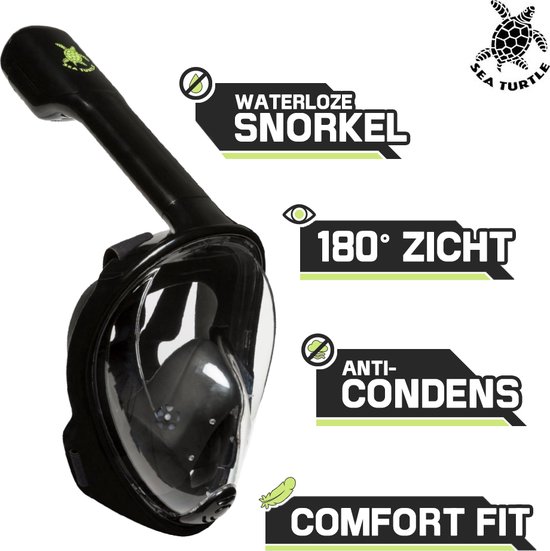 Sea Turtle Full Face Mask