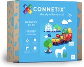 CONNETIX - Magnetisch Tegels - Regenboog Bewegingspakket - 24 Stuks