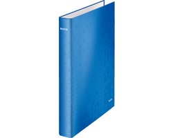 Leitz Wow Gelamineerde Ringband - 4-rings - Rugbreedte van 40mm - Blauw