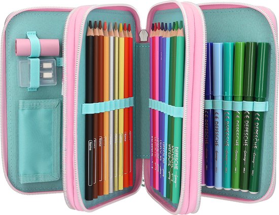 Depesche TOPModel Kleurpotloden & Viltstiften Etui Flash
