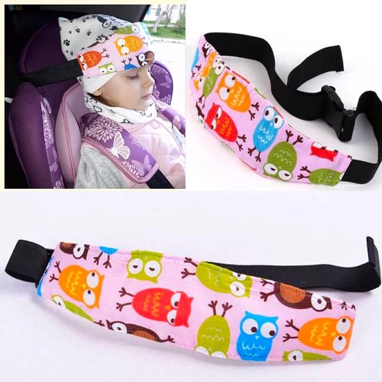 CHPN - Appui-tête pour enfants - Siège auto le plus haut - Coussins de sécurité pour enfants - et attache ceinture pour sièges auto - Nap on the go - Bandeau pour siège auto