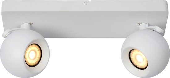 Klighten 2 Spot GU10 Plafondschijnwerpers, Verstelbare Roterende
