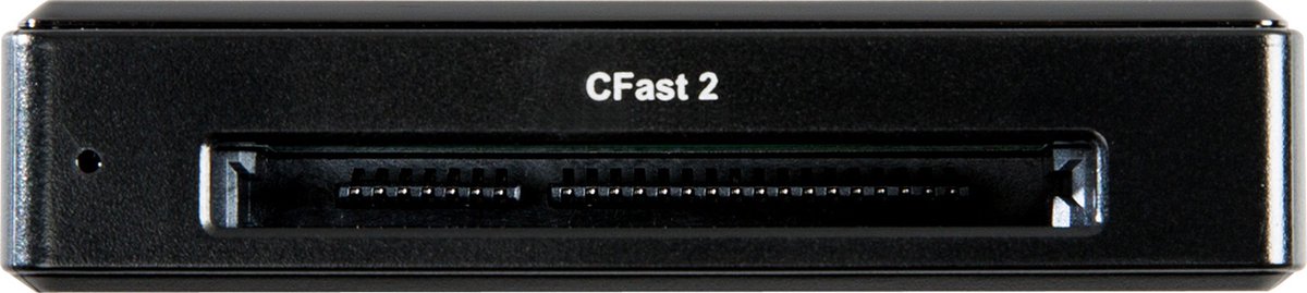 Transcend RDF2 Externe geheugenkaartlezer USB-A 3.1 Gen 1 Zwart