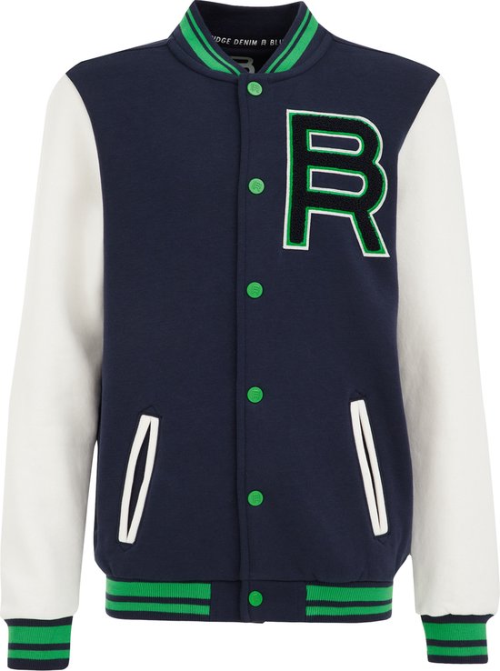 WE Fashion Jongens bombervest met embroidery
