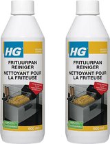HG Frituurpanreiniger 2-pack inclusief KD spons