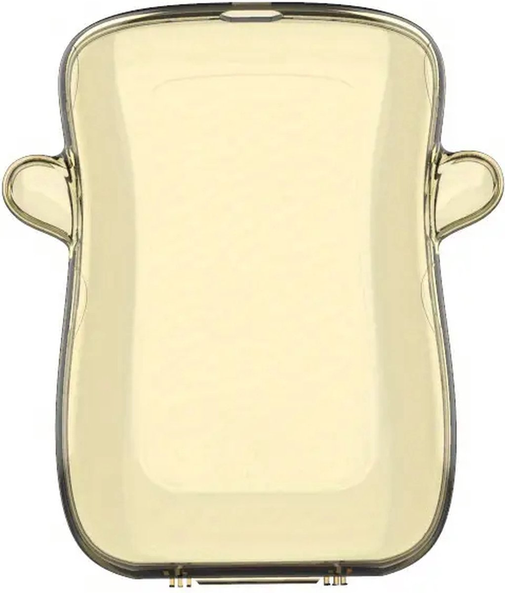 Goedkoopste Knijpfruit beschermhoes geel - Knijpfruit houder - Anti mors kind baby peuter - Toetjeshouder- Knijptoetje - Anti Mors - Babyvoeding zelf leren - Kindertoetje - zelfvoeding - motoriek