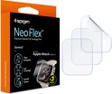 Verpakking met 3 Spigen Neo Flex schermbeschermers voor Apple Watch Series 4.