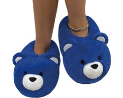 Beren sloffen voor kinderen - blauw