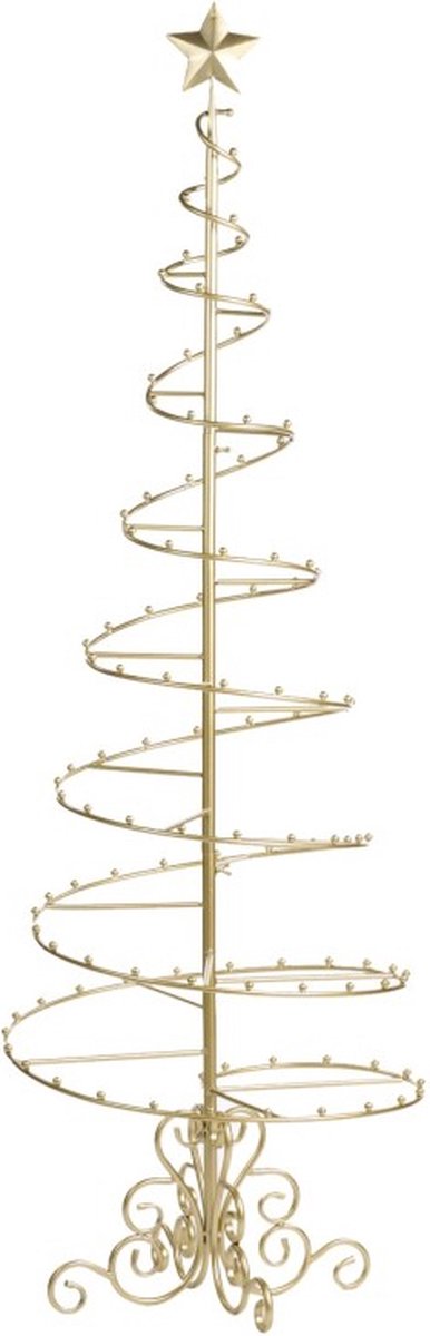 Goodwill Kerstboom Display voor kersthangers Goud H 180 cm