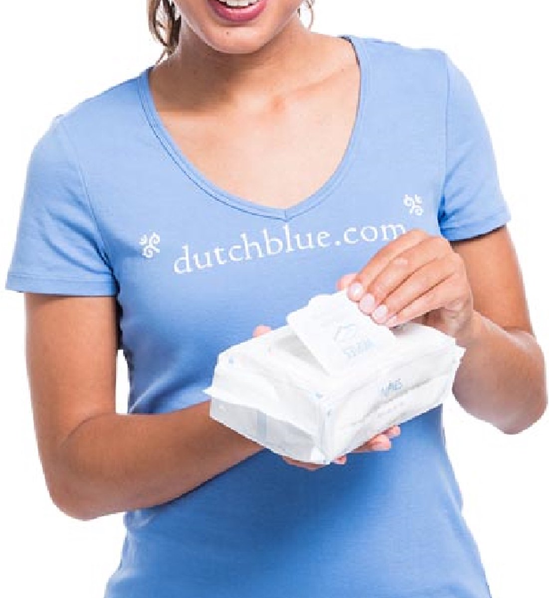 Goedkoopste Dutchblue® | 3 x 80 Vochtige Doekjes SMALL | non-woven | 18 x 20 cm | voor elk oppervlak van het lichaam
