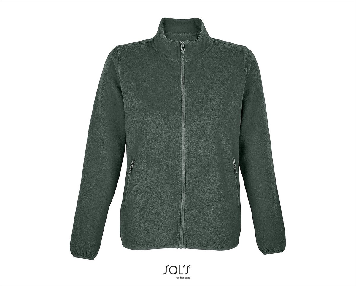 SOL’ Women´ Factor Zipped Fleece Jacket L03824 Forest Groen