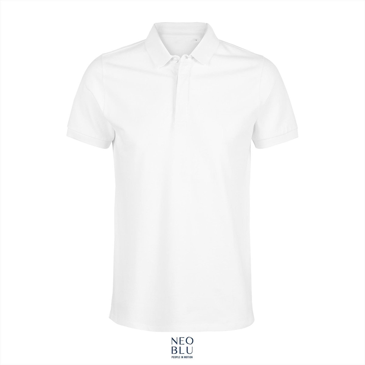 Neoblu Men´s Piqué Polo Shirt Owen NB3188 - Optic White - M